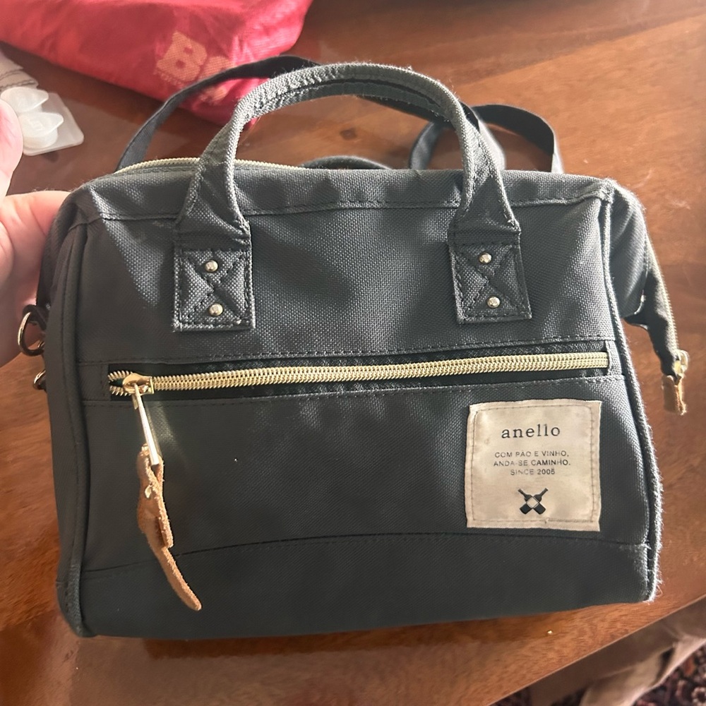 anello CROSS BOTTLE Water-repellent replenish base 2WAY mini Sling Bag Tote Bag